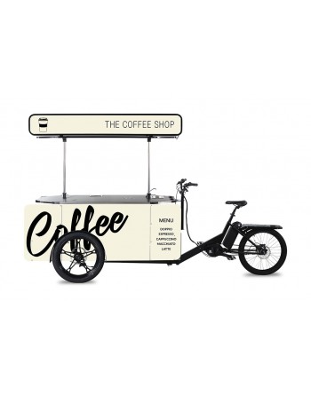Vélo cargo à café BizzOnWheels