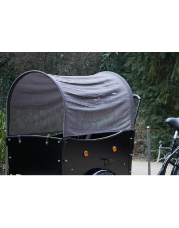 Cargo trike sun cover sunshade