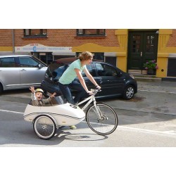 Scandinavian Side Bike Fiber trailer