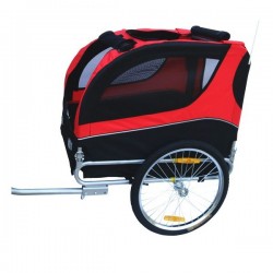 Basic dog bike trailer