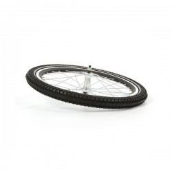 Cargo bike front wheel side...