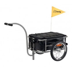 Vantly cargo bike trailer with bag