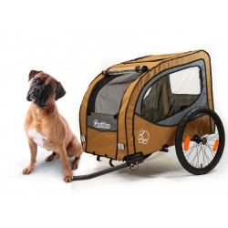 Qeridoo Petrex dog bike trailer