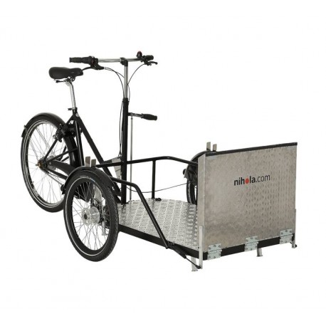 Nihola Flex cargo trike for wheelchair