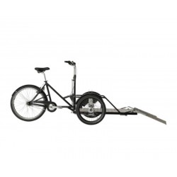 Nihola Flex cargo trike for wheelchair