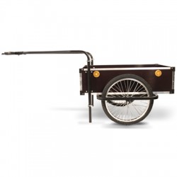 Roland Profi double towbar cargo bike trailer