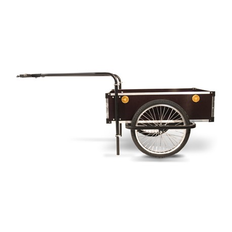 Roland Profi double towbar cargo bike trailer