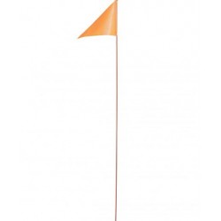 Safety flag for bike trailer