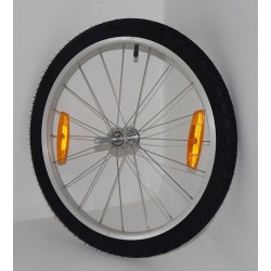 Roue latérale 20 pouces pour remorque vélo