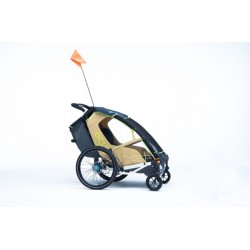 Leggero Enso Sail child bike trailer