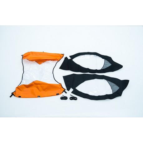 Regen-Set Leggero Twist orange