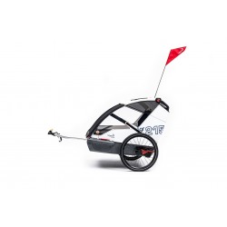 Leggero Vento R family Sail child bike trailer