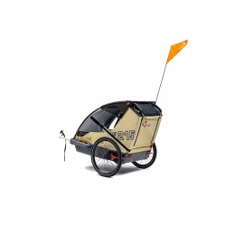 Leggero Vento R family Sail child bike trailer