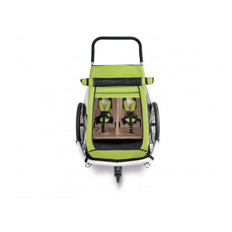 Croozer kid for Pare-soleil Meadow green